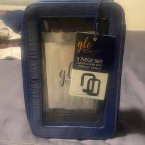 Glo Tech Blue Cosmetic Bag